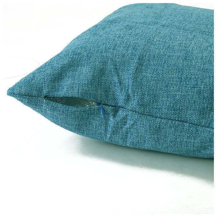 * темно-голубой наволочка 45×45cm почтовый заказ модный ... простой натуральный одноцветный квадратный прямоугольник чехол на подушку для сидения диван-кровать 