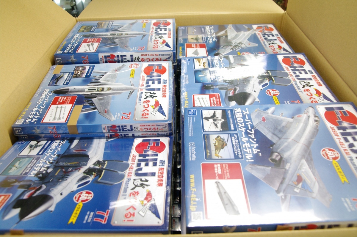 アシェットF4EJ改をつくる111〜160号延長分コンプリート アシェットF4EJ改をつくる111〜160号延長分コンプリート