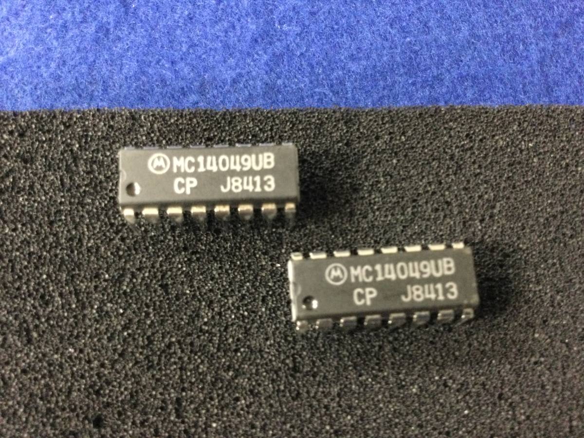 MC14049UBCP 【即決即送】モトローラ CMOS ロジック 4049 [337PyK/301915M] Motorola CMOS Logic ５個セット_画像2