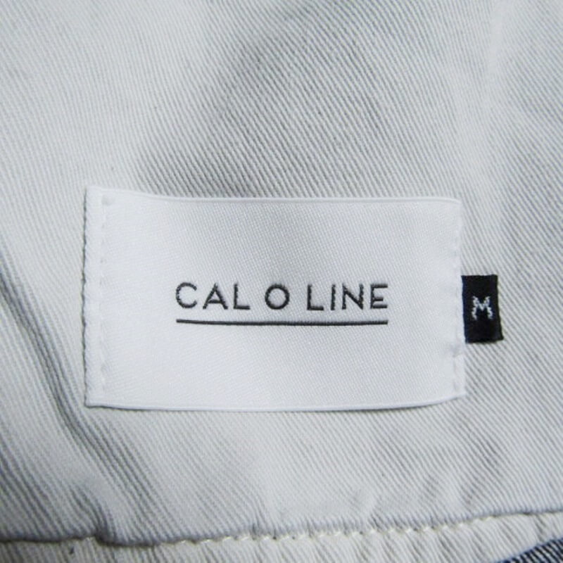 CAL O LINE キャルオーライン デニムパンツ CAL1969 22AW JEANS SELVEDGE 13oz ストレート コットン 日本製 ブラック 黒 32 27090114_画像8