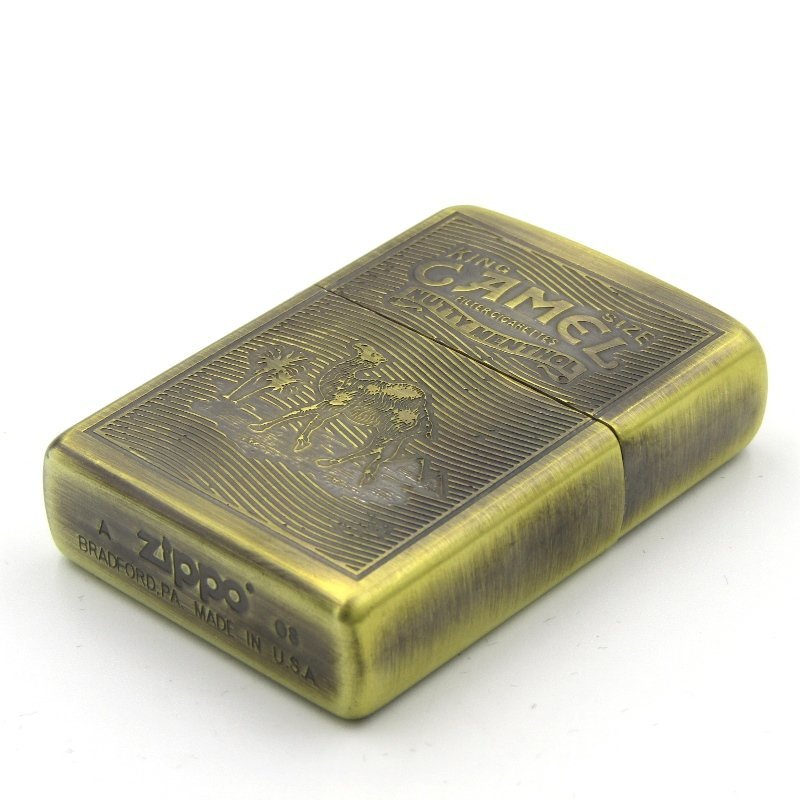 未使用 ZIPPO ジッポー CAMEL NUTTY MENTHOL KING SIZE キャメル 1ST