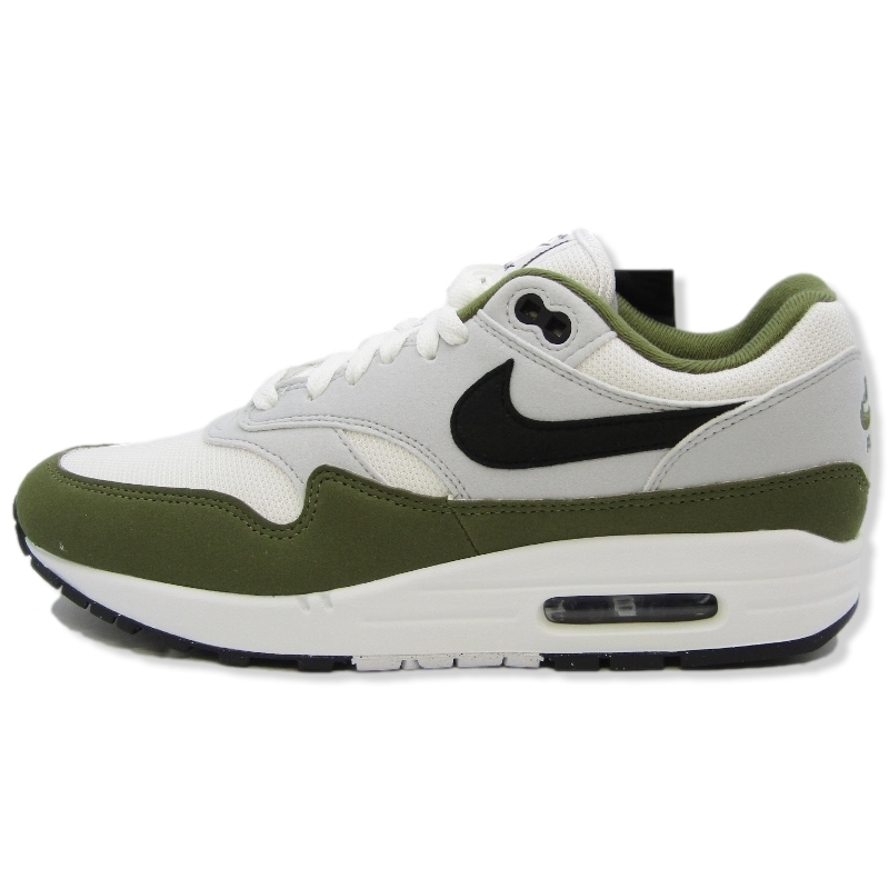 未使用 NIKE ナイキ 26cm AIR MAX 1 FD9082-102 エアマックス1 ランニング WHITE/BLACK-PURE PLATINUM-MEDIUM OLIVE 35002711