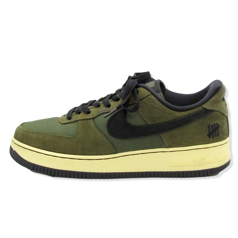 NIKE × UNDEFEATED ナイキ アンディフィーテッド 29cm AIR FORCE 1 LOW SP DH3064-300 エアフォース1 CARGO KHAKI 35002742