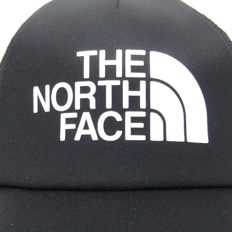 美品 THE NORTH FACE ノースフェイス ロゴメッシュキャップ NN02045 Logo Mesh Cap K ブラック 61000004_画像6
