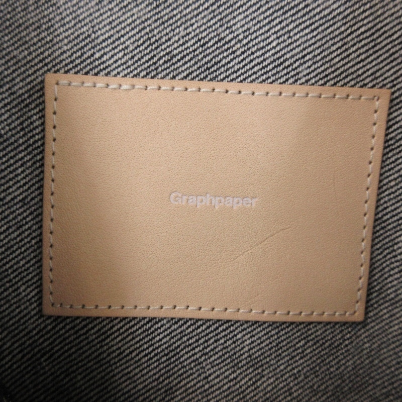 未使用 Graphpaper グラフペーパー カラーファストデニムジャケット GU233-30214B 23AW Colorfast Denim Jacket インディゴ 2 71008267_画像4