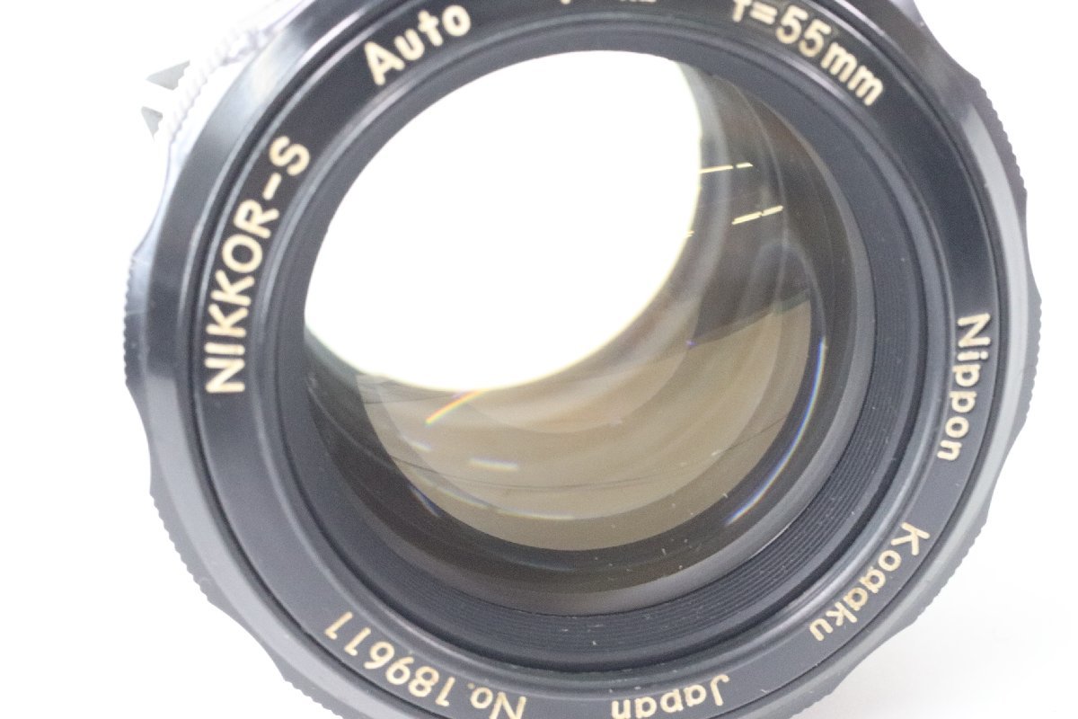 NIKON ニコン F フォトミックFTN 一眼レフ フィルムカメラ NIKKOR-S AUTO 55mm F1.2 単焦点レンズ 42924-C_画像8