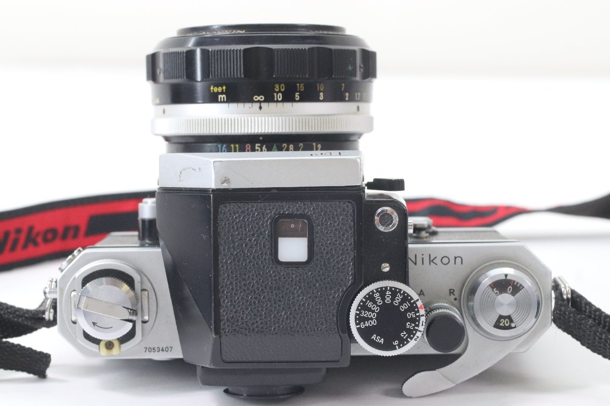 NIKON ニコン F フォトミックFTN 一眼レフ フィルムカメラ NIKKOR-S AUTO 55mm F1.2 単焦点レンズ 42924-C_画像5