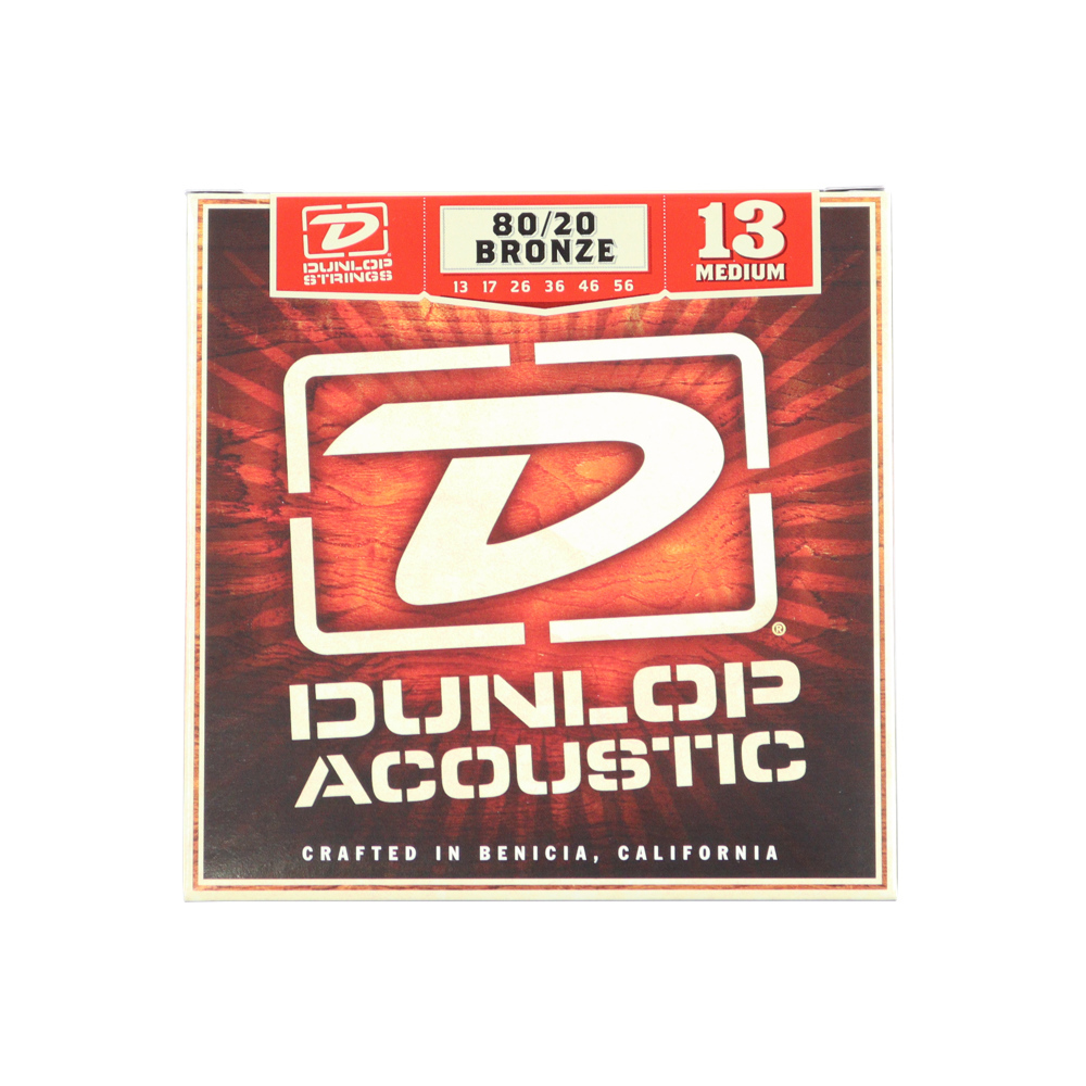 JIM DUNLOP 80/20 BRONZE DAB1356 Medium アコースティックギター弦_画像1