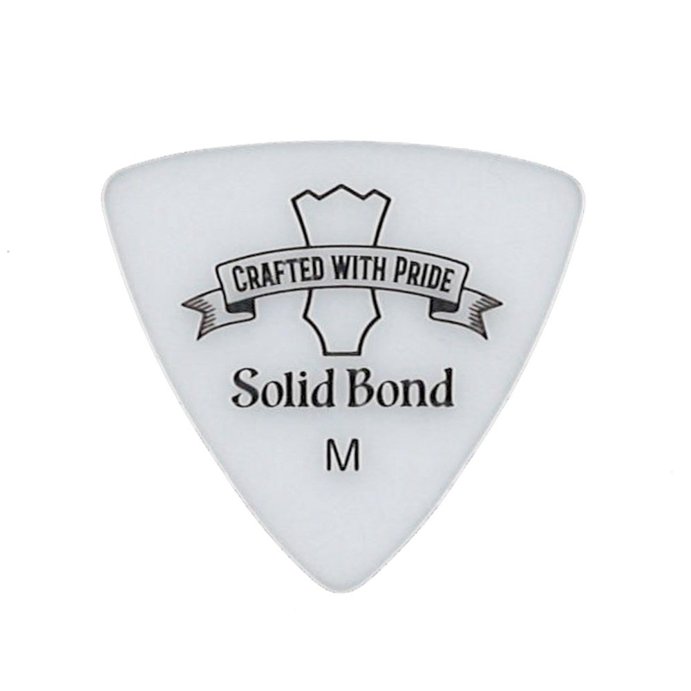 Solid Bond PR2-WHM 横山健 トライアングル ギターピック×20枚_画像1