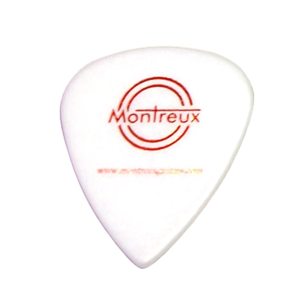 Montreux pick ティア 1.00mm デルリン白 No.2802 ギターピック×10枚_画像1