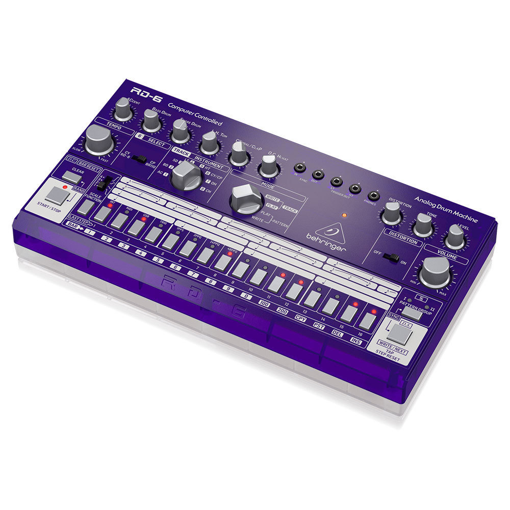  Behringer BEHRINGER RD-6-GP Rhythm Designer analogue rhythm machine drum machine rhythm designer 