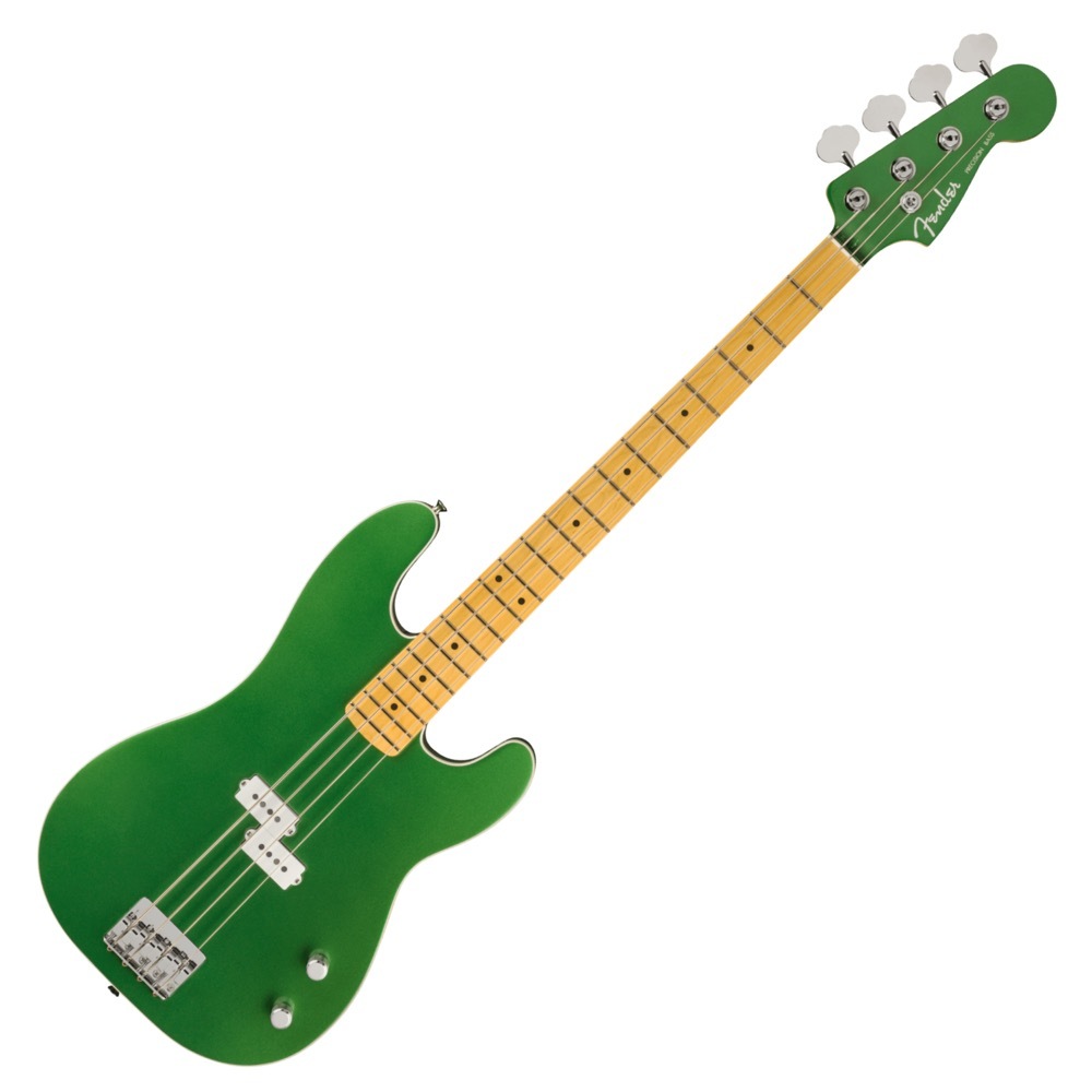 フェンダー Fender Aerodyne Special Precision Bass MN Speed Green Metallic エレキベース_画像1