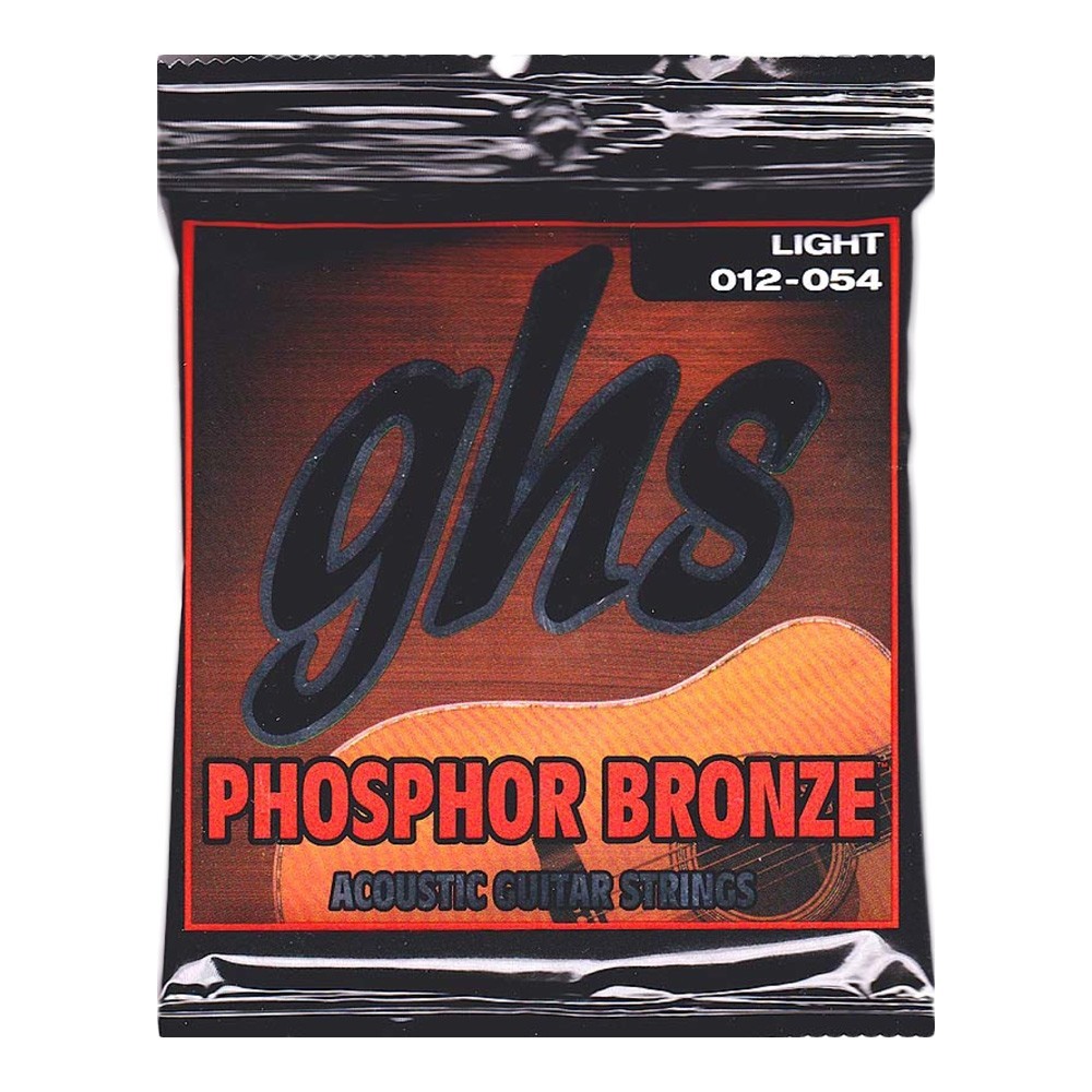 GHS S325 Phosphor Bronze 12-54 アコースティックギター弦_画像1