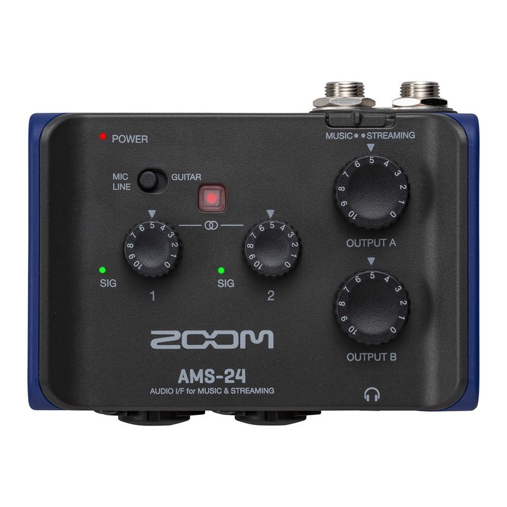 ZOOM AMS-24 2...／4...  аудио  интерфейс  