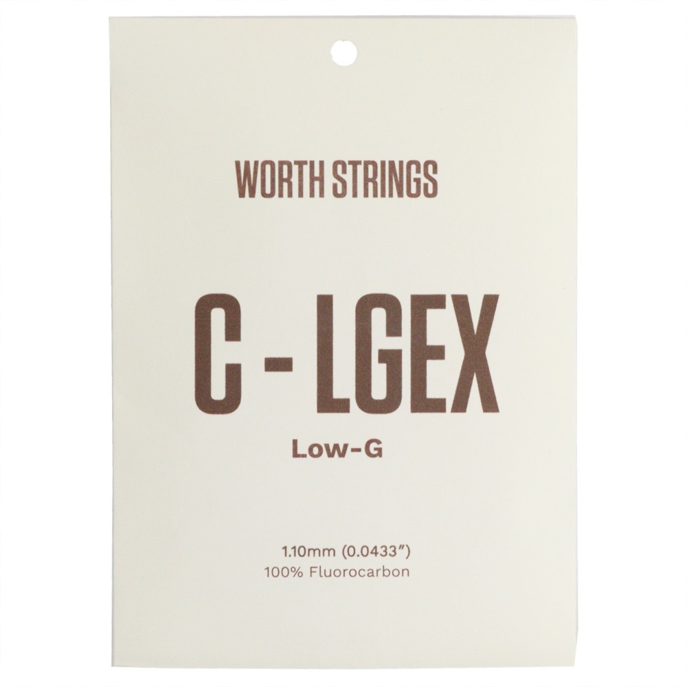 Worth Strings C-LGEX Low-G EX single goods ukulele string rose string 