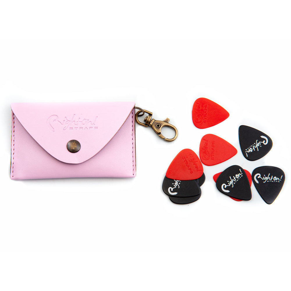 RightOn! STRAPS BIG PICK POUCH PLAIN Pink マルチポーチ_画像2