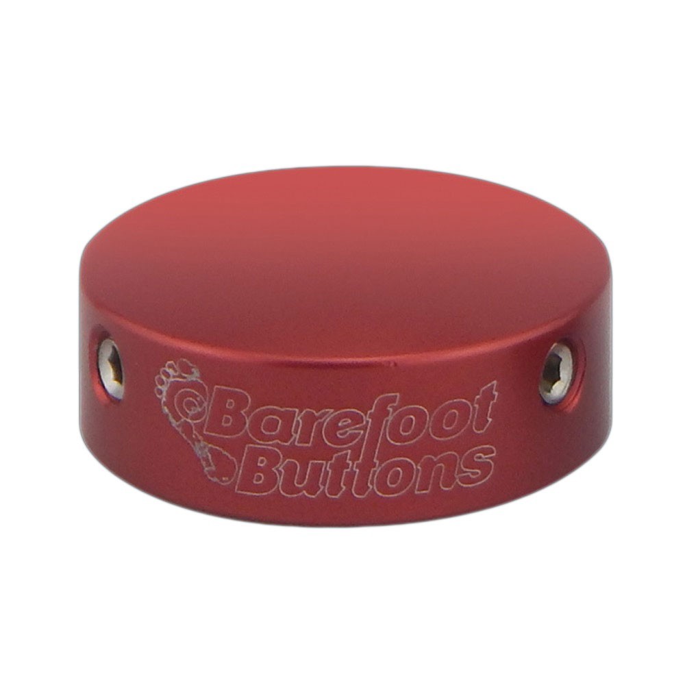 Barefoot Buttons V1 Red エフェクターフットスイッチボタン_画像1