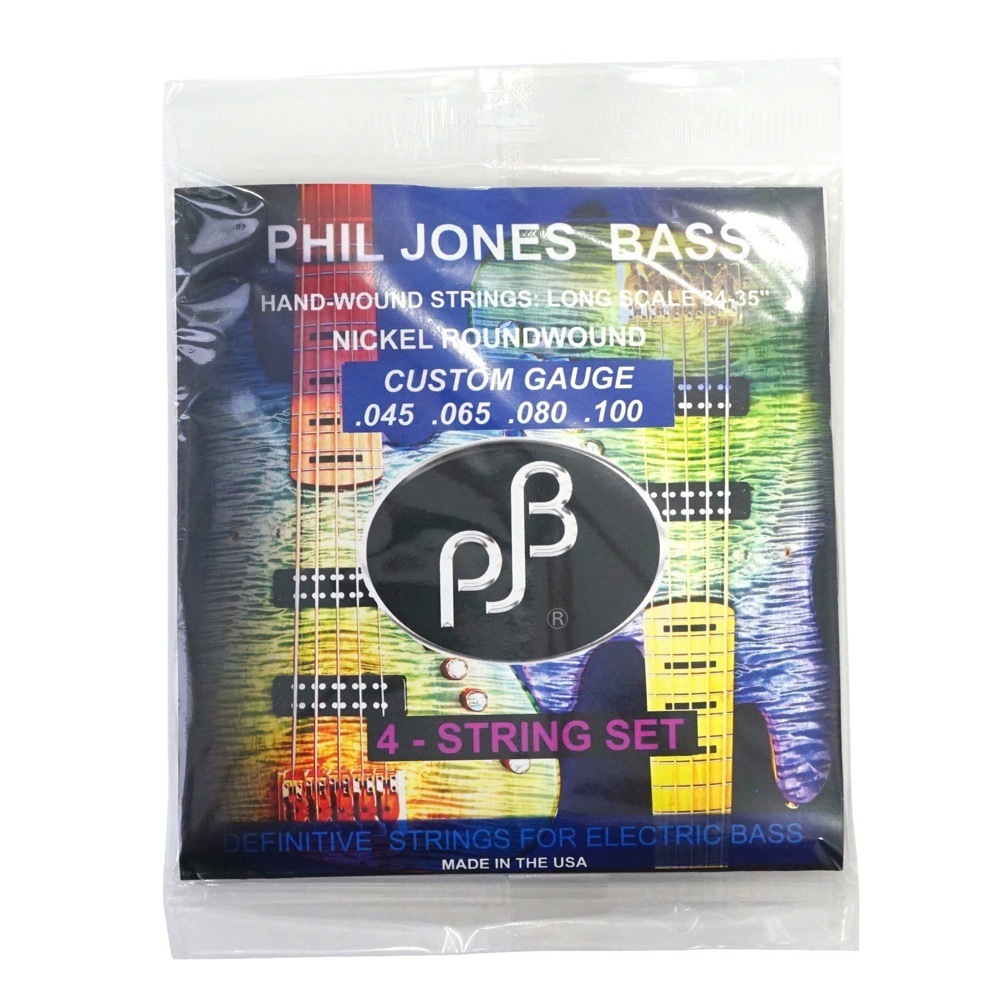 PHIL JONES BASS エレキベース弦 4弦ベース用 045-100_画像1