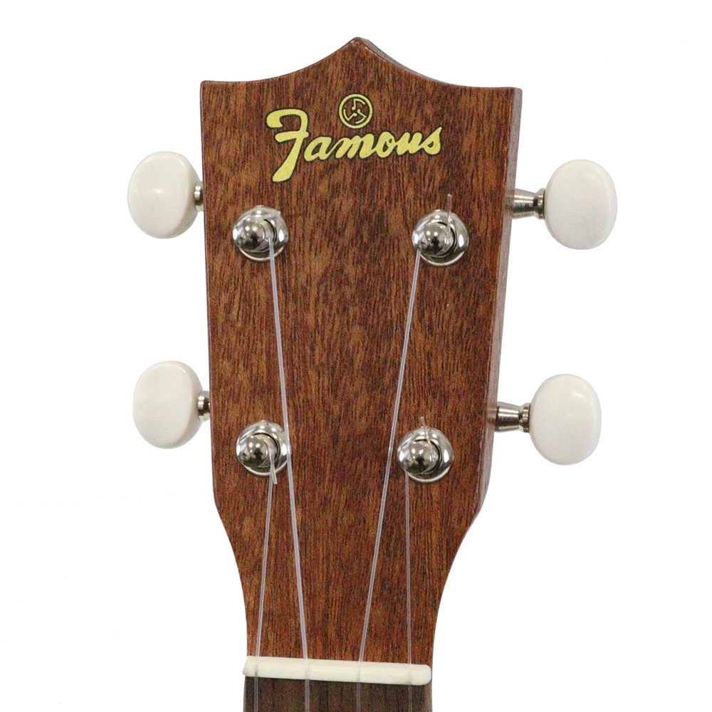 ウクレレ 初心者 セット Famous AGセット FS-1G ソプラノウクレレ ケース/教則本/チューナー付き4点セット_画像3