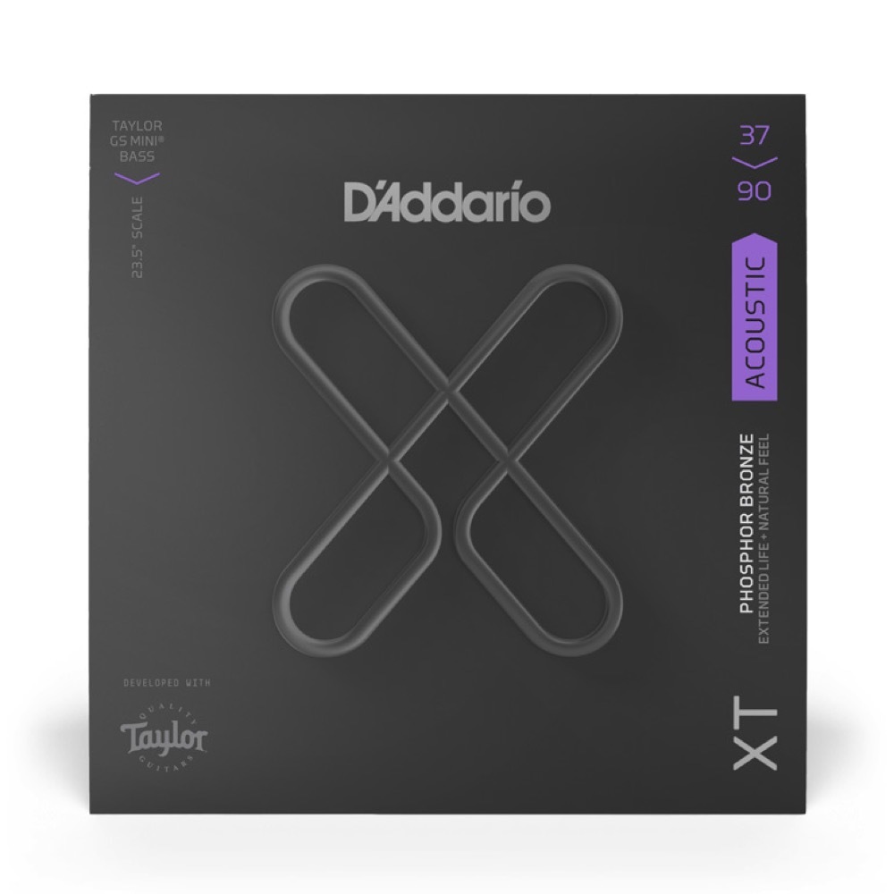 Dadario d'Addario xtb3790gs XT Bass Phosphors Bronze Custom Light GS Mini 037-090 Taylor GS Mini Base для базовой бронзовой строки