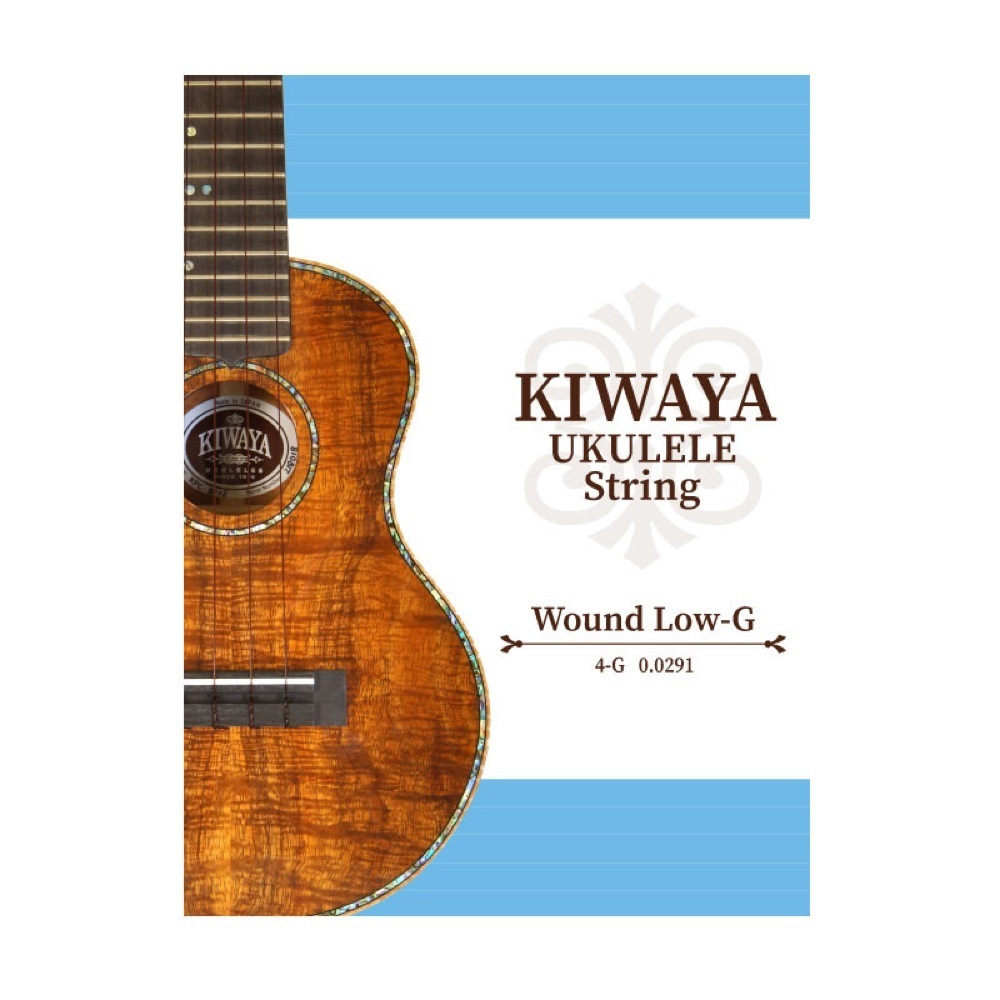 KIWAYA KWLG Low-G наматывать струна роза струна струна для укулеле ×3шт.