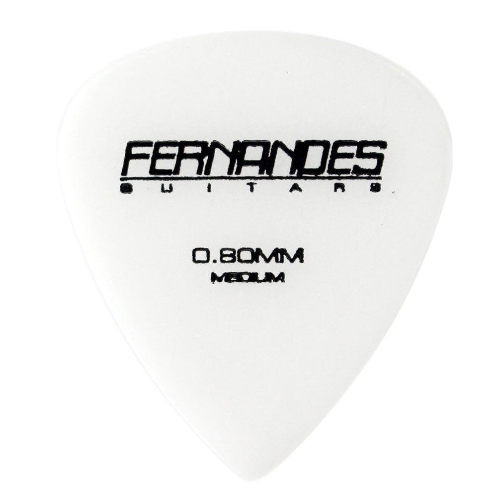 FERNANDES P-100SPA 0.8mm WH ピック×10枚の画像1