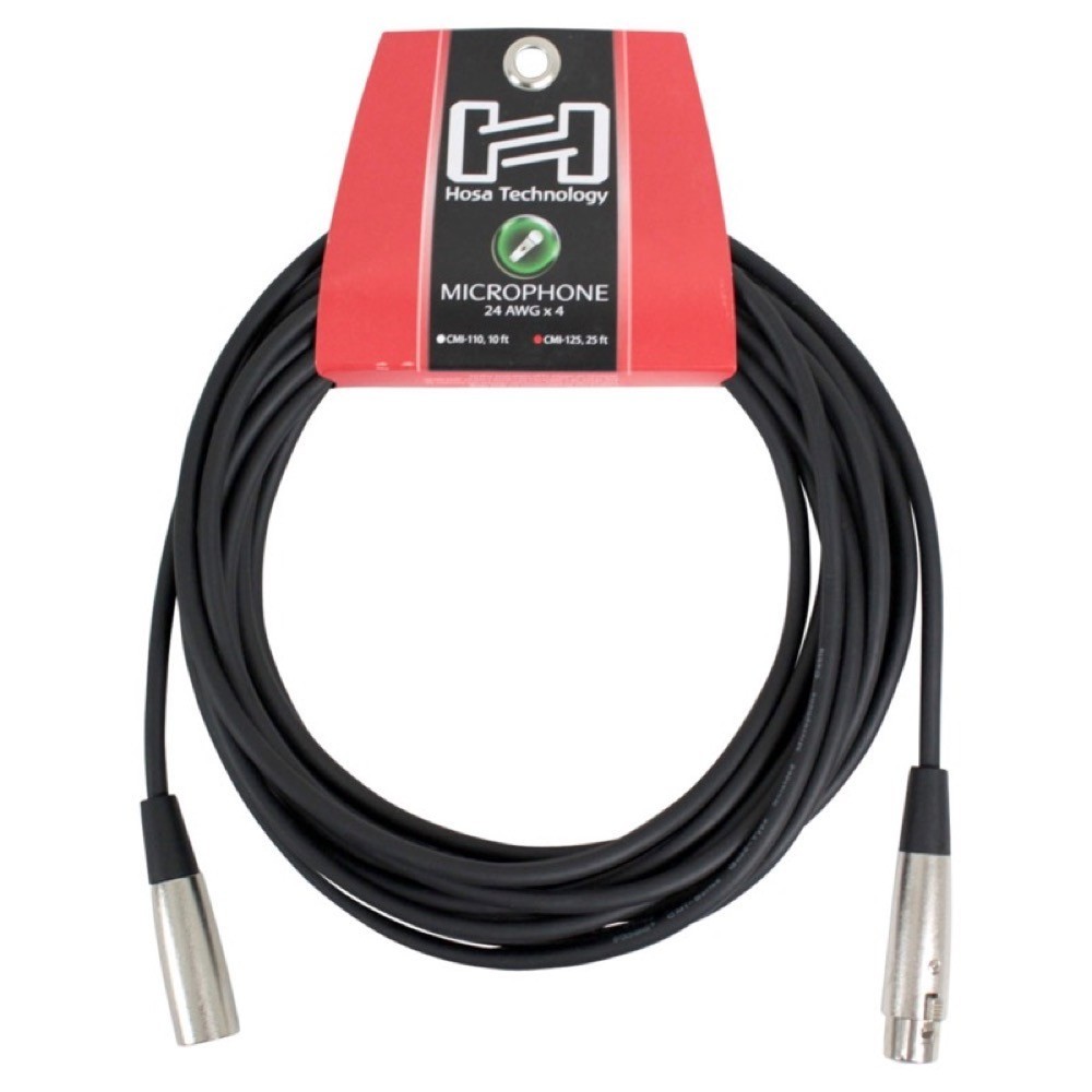 Mike Cable xlr Male-False 7,6M Hosa Hosa Hosa CMI-125 7,6M Mike Code