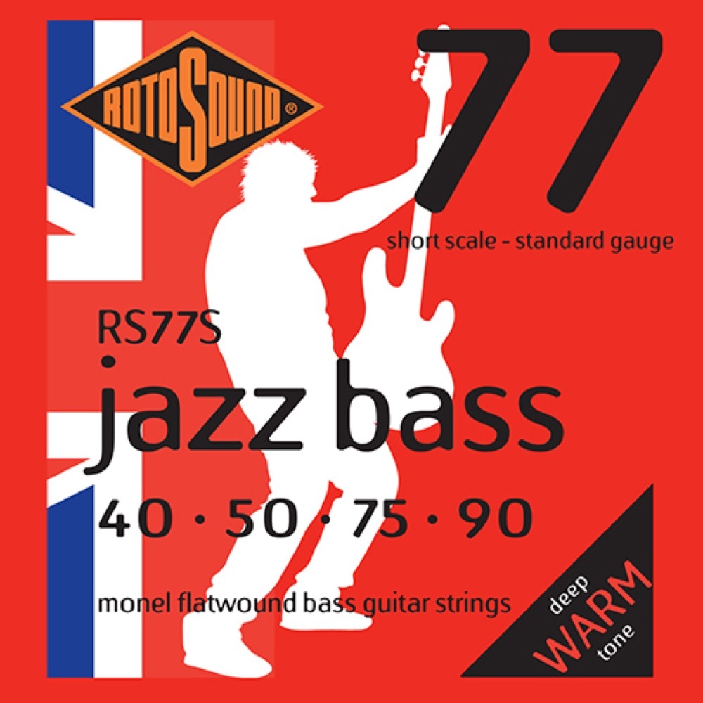 ロトサウンド ベース弦 2セット RS77S JAZZ BASS 77 SHORT SCALE 40-90 エレキベース弦×2セット ROTOSOUND