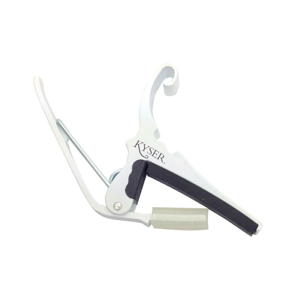  каподастр akogi Kaiser Kyser KG6W QUICK-CHANGE CAPO Whitekapo гитара 