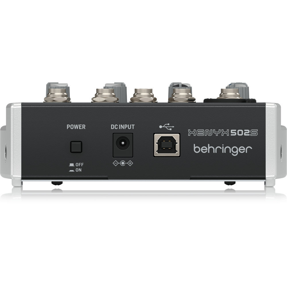 ベリンガー ミキサー BEHRINGER XENYX 502S アナログミキサー USBオーディオインターフィス機能搭載 PAミキサー USB 出力対応_画像4