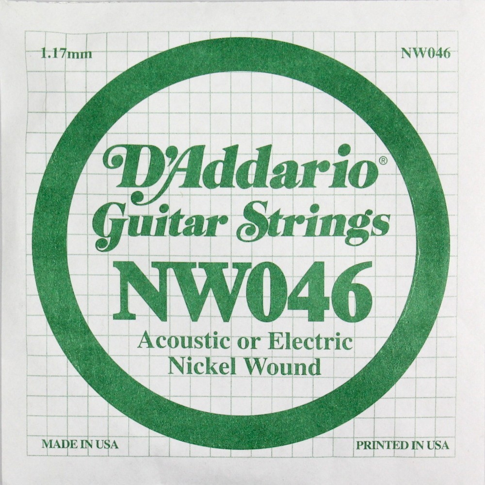 D'Addario NW046 ギター用バラ弦_画像1