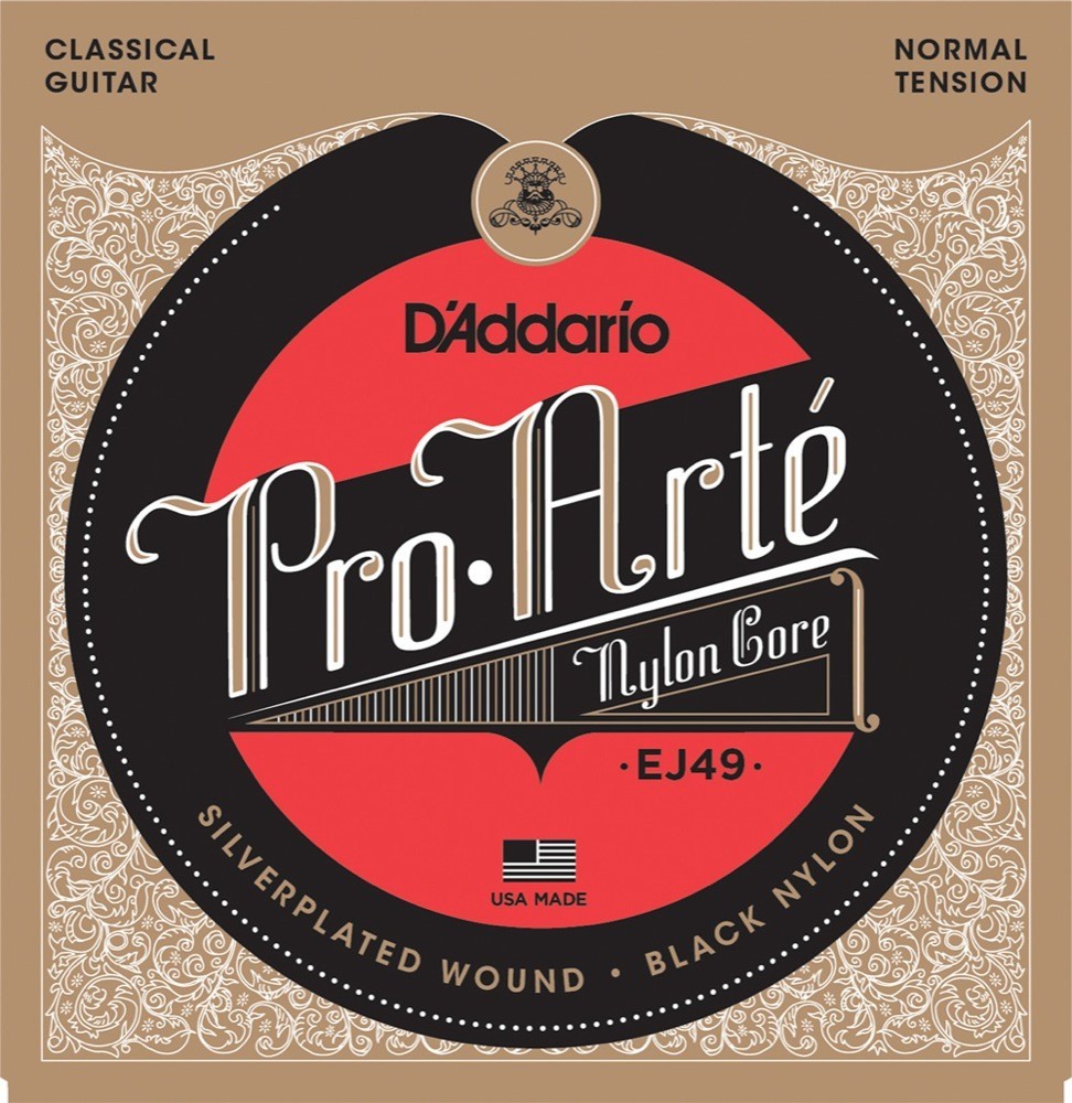 ダダリオ D'Addario EJ49 Silver/Black/Normal クラシック弦_画像1