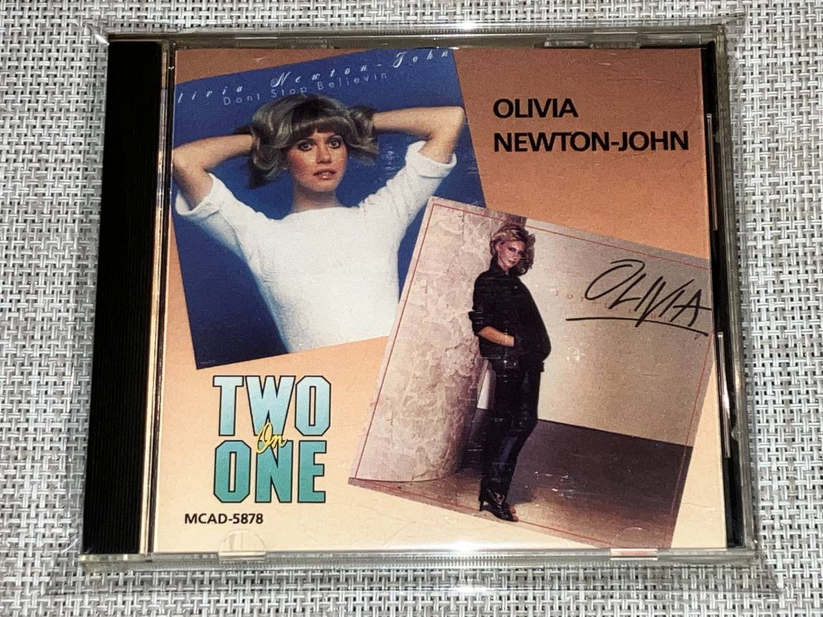 送料込み OLIVIA NEWTON JOHN オリヴィア・ニュートン・ジョン / DON'T STOP BELIEVIN / TOTALLY HOT 2 in 1 即決