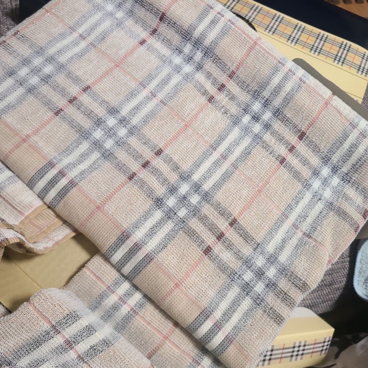 Burberrys BURBERRY バーバリー タオルシーツ 西川産業　ノバチェック　