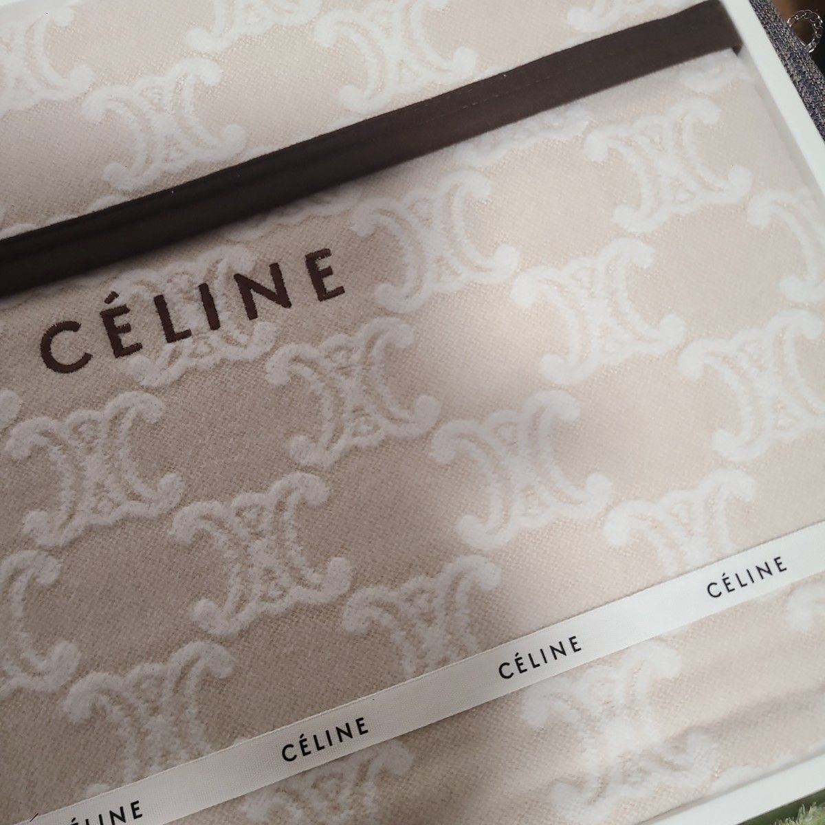 未使用 CELINE セリーヌ 綿毛布 寝具 マカダム ロゴ|Yahoo 未使用 CELINE セリーヌ 綿毛布 寝具 マカダム ロゴ|Yahoo