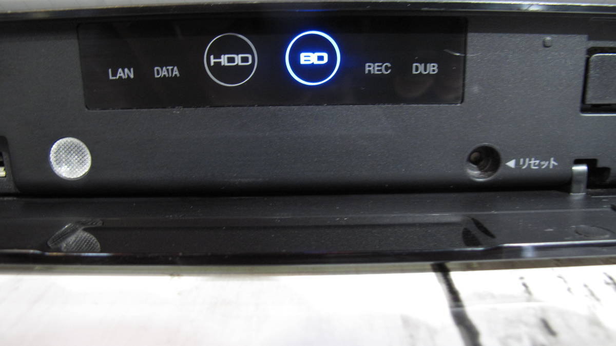 シャープ 500GB　ブルーレイレコーダー 2B-C05BW1　2019年製 、HDD使用時間０時間 新古品に交換済、リモコン、ケーブル付き K3_画像5