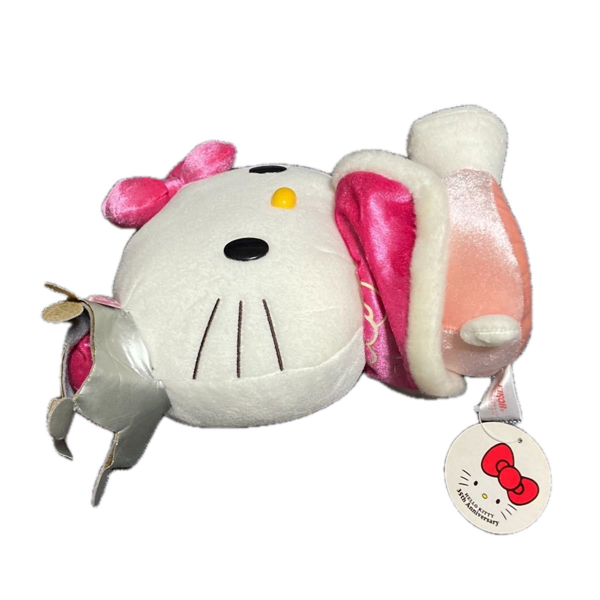 激レア 昭和レトロ Hellokitty ハローキティ ぬいぐるみ35周年 激レア 昭和レトロ Hellokitty ハローキティ ぬいぐるみ35周年