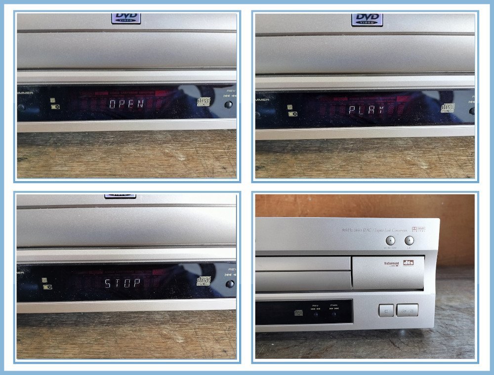 Pioneer / DVD レーザーディスクプレーヤー（DVD LD PLAYER DVL-919）/ ジャンク品 動作不良 トレイ開かない 現状渡し_画像9