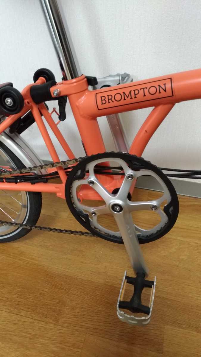ブロンプトン BROMPTON C Line Explore 2021 クロモリ フォールディング 折り畳み自転車 外装2速 内装3速 ミニベロ M6L_画像7