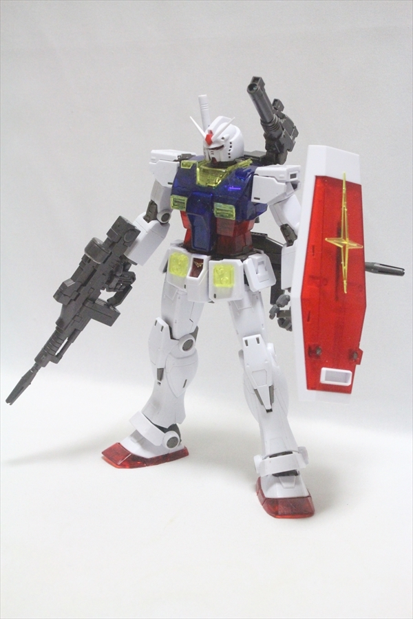 【組済/ジャンク】2点セット MG　1/100★ RX-78-02ガンダム　ジオリジン版　/シャア専用　ゲルググ　★_画像6