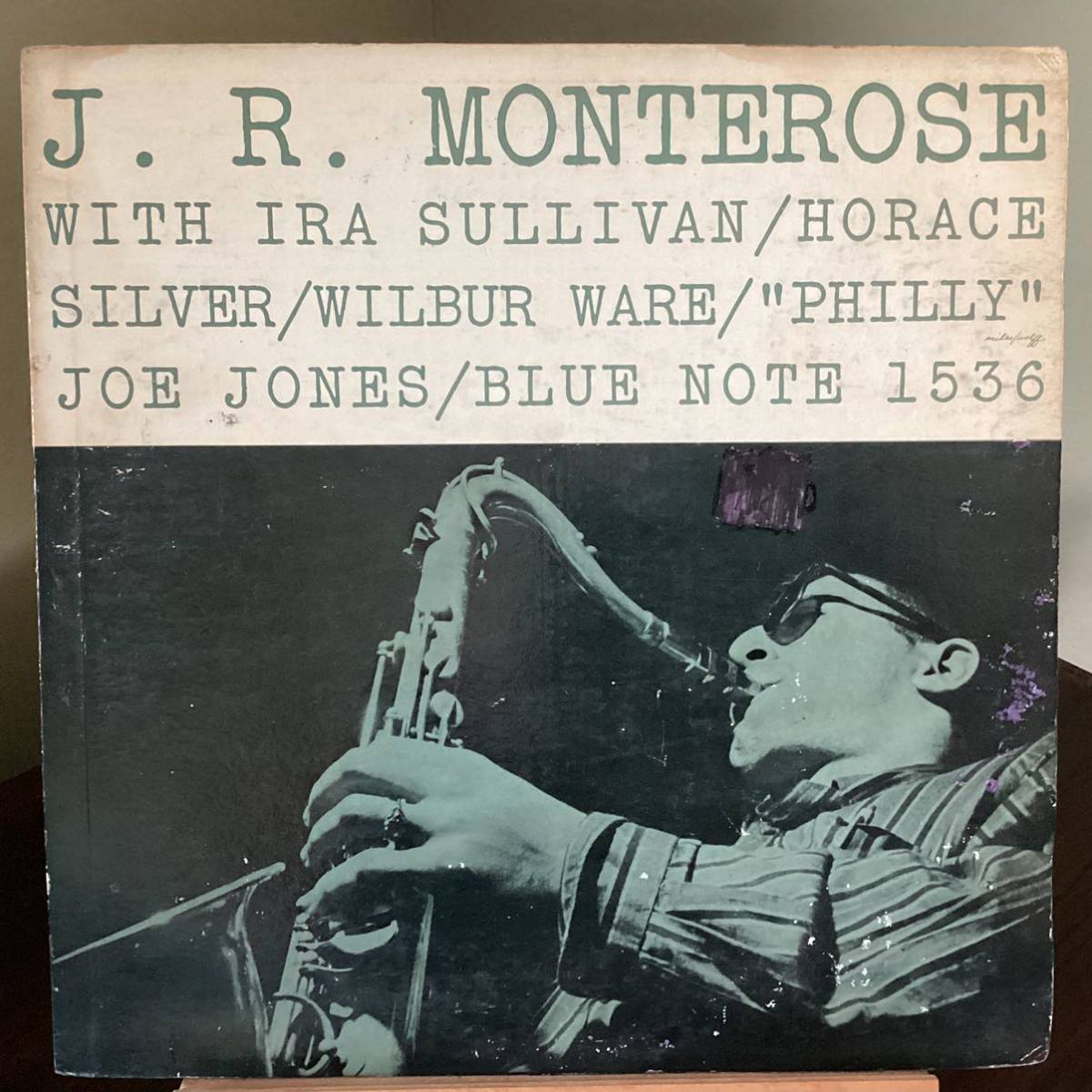 ★USオリジナル★J.R.MONTEROSE★LEXアドレス・手書きRVG・片面耳あり・MONO★Blue note★_画像1