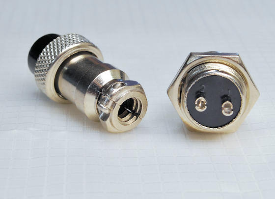  metal terminal 2 pin male * female 1 collection 2 piece, 2Pin plug +2Pin Jack free shipping 