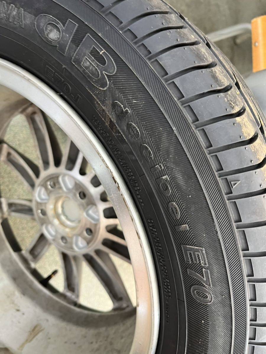 トヨタ 86　新車外し　ガリ傷無し　純正ホイール 205/55R16　ヨコハマタイヤ　スバルBRZなどに　16インチ 6.5J+48 PCD100 4本セット_画像10