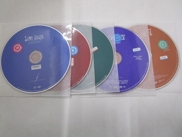 【レンタル落ち】CD 坂本冬美 Love Songs 1～5 計5枚【ケースなし】_画像4