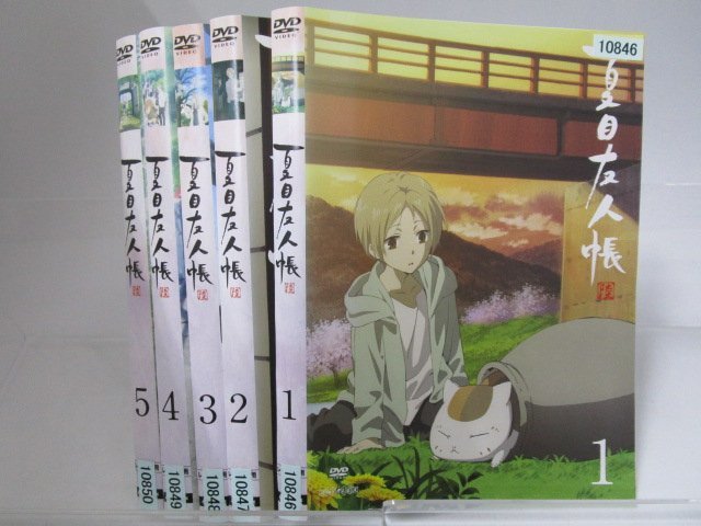 [ rental ]DVD anime Natsume's Book of Friends 1~6 each 5 volume / theater version 2 sheets /OVA 1 sheets total 33 sheets god .. history Inoue peace .[ case none ]