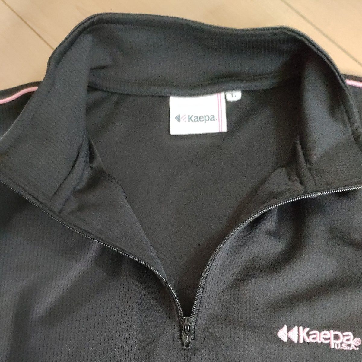 Kaepa ケイパ　半袖　ハーフジップ　半袖シャツ