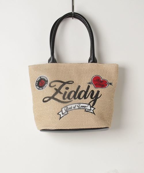 閉店処分 SALE　新品　ジディ　ZIDDY　【ZIDDY/ジディー】ロゴ刺繍　 ワッペン付きカゴバッグ　　格安買い得　ジェニィ　女子バッグ　_画像1