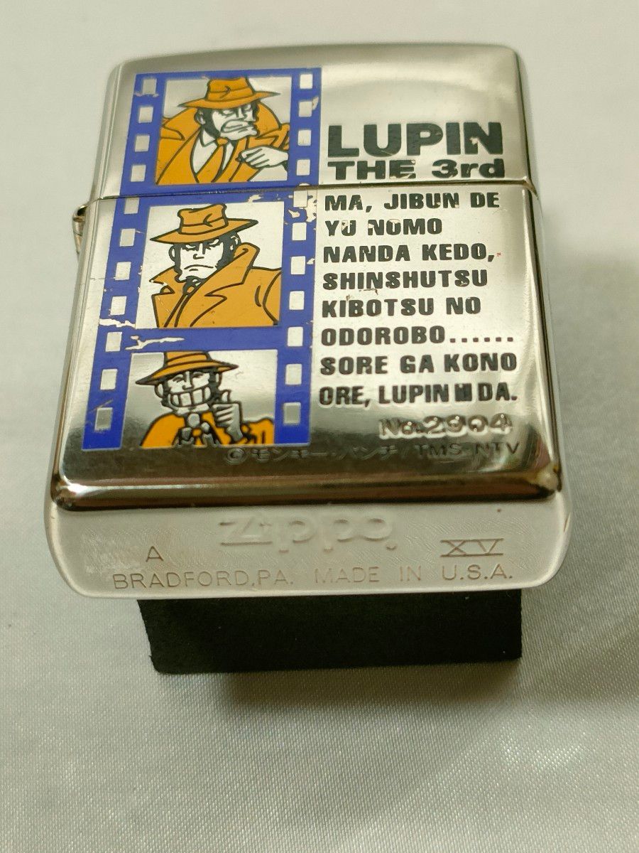 ルパン三世　銭形警部　フィルム3ショット　Zippo　1999年製 A XV ジッポーライター