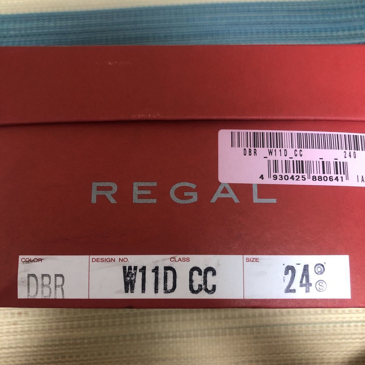 【送料無料】リーガル(REGAL)ビジネスシューズ　W11D CC ダークブラウン 新品箱有り24.0cm