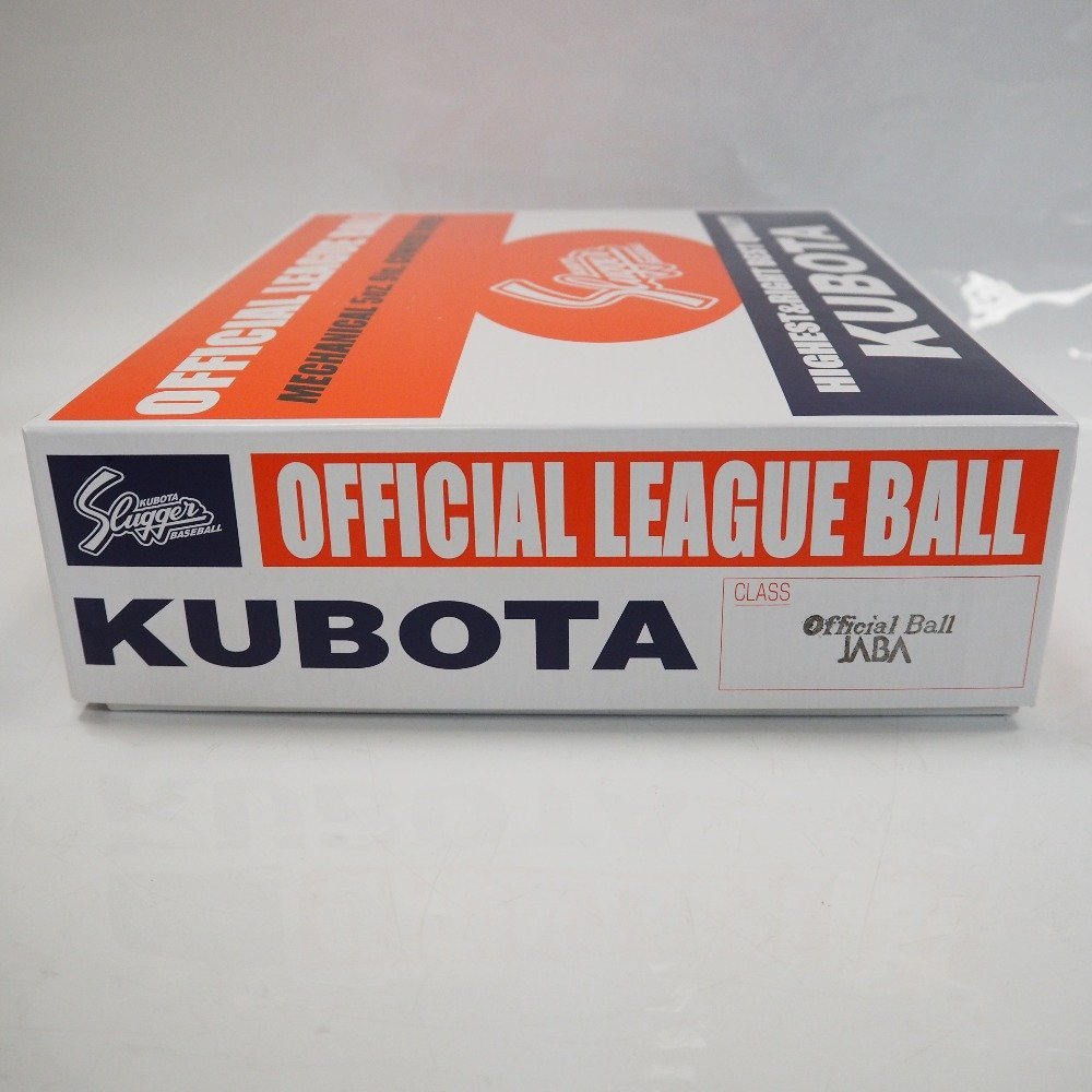 Th949033 久保田スラッガー 野球用品 野球ボール クボタスラッガー 硬式ボール 日本野球連盟公認球 12個 KUBOTA 未使用_画像2